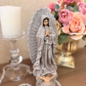 NOSSA SENHORA DE GUADALUPE SILVER 30CM